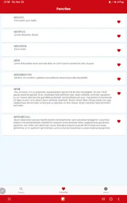 Tibbi Terminoloji android App screenshot 0