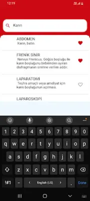Tibbi Terminoloji android App screenshot 5